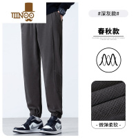 YANXU男士休闲裤宽松束脚2023年新款高端运动长裤子款男卫裤