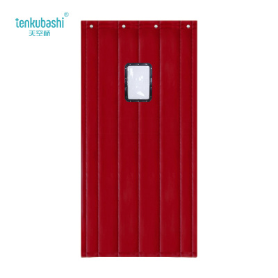 天空桥 棉门帘 MML-34酒红色30*45cm五层棉 平方米