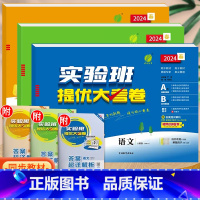 语文+数学(苏教版)+英语(译林版版)。 六年级下 [正版]实验班提优大考卷一年级二年级三四五六年级上册语文数学英语人教