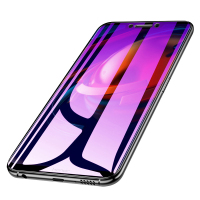 [送手机壳]轻万适用华为荣耀play钢化膜huawei全屏玻璃贴膜hono抗蓝光手机钢化膜