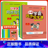 英语-人教版 四年级上 [正版]2023新版PASS绿卡学霸同步写字课一二三四五六年级上下册字帖人教版沪牛版任选 小学同