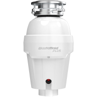 [25年新款,可处理长纤维]唯斯特姆 垃圾处理器W750plus 新一代研磨技术自动进水智能关机水电双控款厨房厨余粉碎机