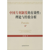 音像中国专利制度的有效蒙大斌 著