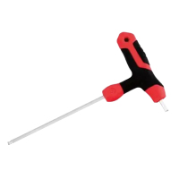 煌刚(HuanGon)拐杖内六角扳手高碳钢材质,高温淬火,硬度高,不易生锈25度空间操作灵活,可在狭小空间内倾斜作业