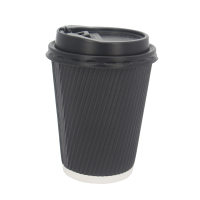 美威能 一次性双层瓦楞咖啡杯