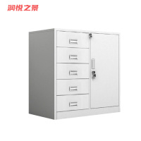 润悦之景 五斗矮柜 650*390*600mm 个