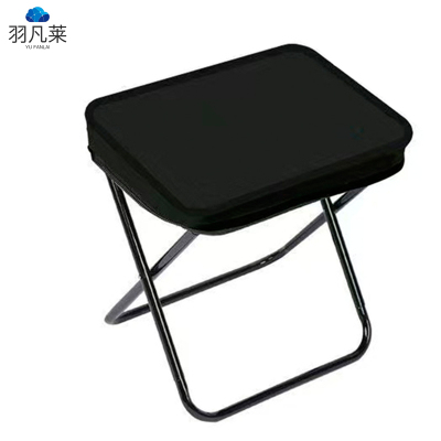 羽凡莱 手包式户外折叠椅马扎 黑色 个