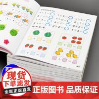 幼小衔接教材全套一日一练学前班拼音数学加减法训练 12册学前测试卷入学准备幼儿园大班升一年级 小班用书学前班衔接书籍早教