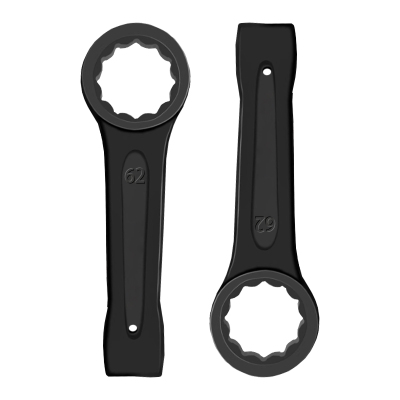 立伟铁牛敲击梅花扳手62mm/把