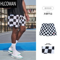 HLCOMAN篮球短裤男士夏季新款速干透气运动户外跑步训练针织四分裤