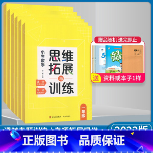 数学 通用版 小学二年级 [正版]2023版 小学数学123456一二三四五六年级上下册思维拓展与训练 小学数学课时专题