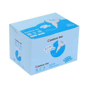 齐心 B2538 修正液 18ml 白色 12个装