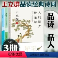 [正版]图书大象出版社王立群品读经典诗词系列3册 赏词如风+赏词如月+人间烟火皆是诗中国诗词大会评委王立群品读中国古代