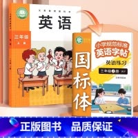 外研版国标体英语练字帖 三年级上 [正版]2024新版外研版国标体三年级起点英语字帖3年级上册同步练字帖每日一练衡水体小