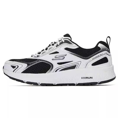 SKECHERS斯凯奇男子新款低帮舒适透气轻便耐磨减震跑步鞋894054-BKW ZP