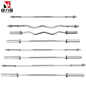 康力强杠铃杆抓举举重杠直杆奥杆曲杆可搭配哑铃片杠铃片