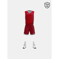 君灵景天全运会透气篮球服运动10A吸汗速干宽松设计专业比赛训练服 10ALH 1800*850*1800