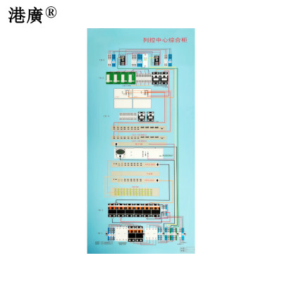 联锁电源机柜图 450×860mm 亚克力 1块