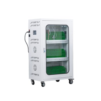 易企采 手机平板电脑充电柜usb接口手机ipad充电柜教室智能手机存储充电柜双色可选