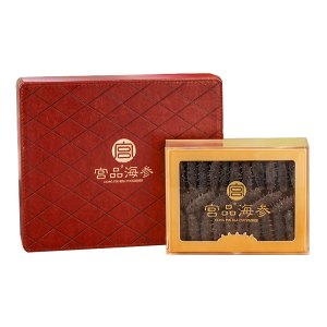 [门店同城4小时达]宫品海参M5精选有机淡干海参20-30只250g礼盒装 生鲜海鲜水产