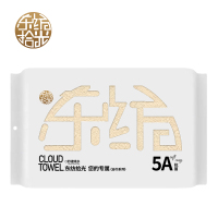 东纺拾光5A抗菌金字塔缎纹纯棉浴巾80*160cm 650g 米色