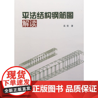 平法结构钢筋图解读 高竟 中国建筑工业出版社 正版书籍
