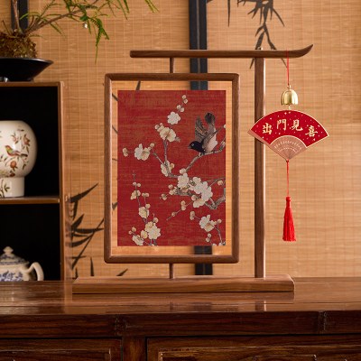 2026马年新年春节跨年背景墙装饰挂件新年教室外文化墙布置KT板-[大号]新年装饰文化墙KT板02