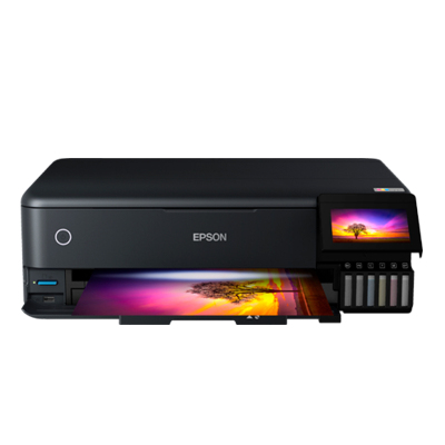 爱普生(EPSON)L8188 A3+6色彩色喷墨连供高端墨仓式照片打印机打印复印扫描三合一一体机无线WIFI打印专业照片文档相馆图片打印机替代L1800 套餐三