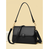 女包新款时尚中年妈妈包质感软皮大容量百搭气质单肩斜挎包