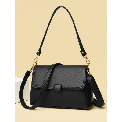 女包新款时尚中年妈妈包质感软皮大容量百搭气质单肩斜挎包