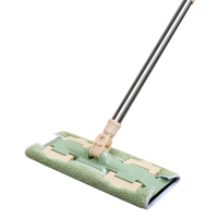 180度旋转平板拖把 家用懒人夹固式拖布木地板瓷砖地拖把墩布