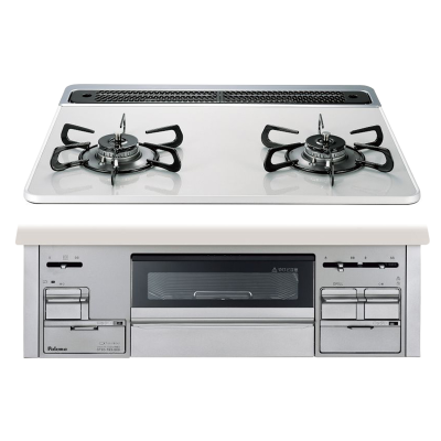 日本原装进口百乐满燃气灶Sisto嵌入式两眼灶燃气炉带烤箱煤气灶PD-200WS-60CV