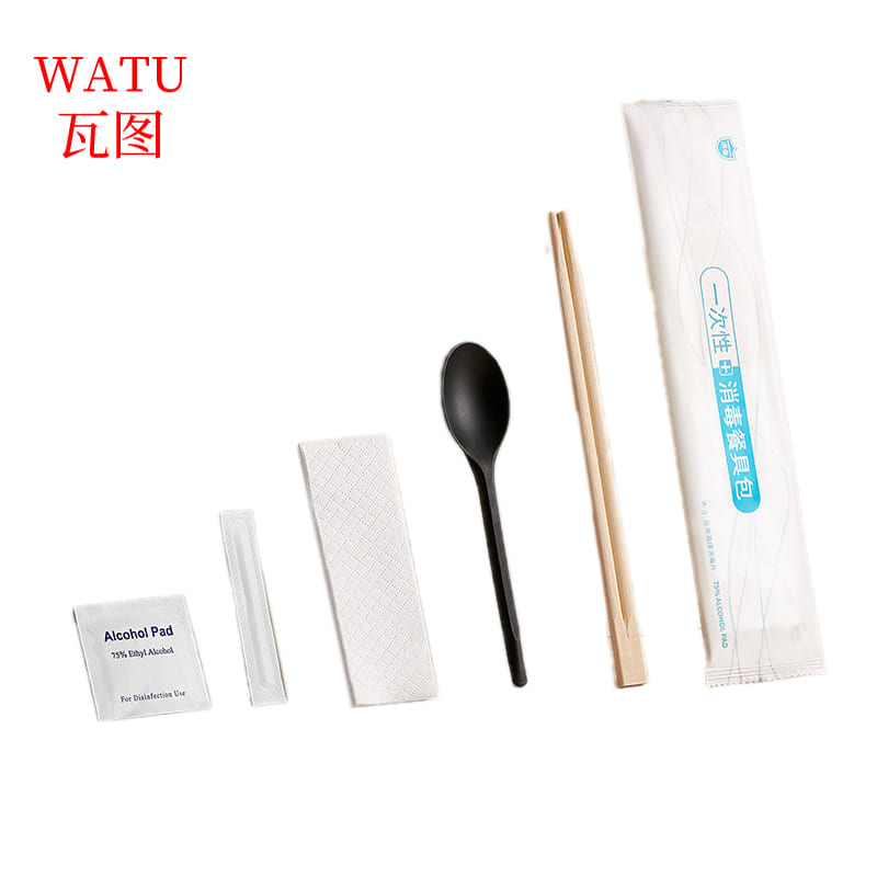 瓦图 一次性餐具五件套 200套 箱