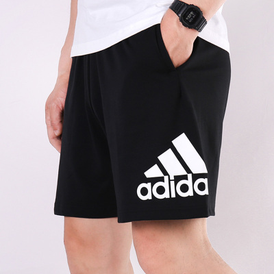 Adidas阿迪达斯裤子男裤2021春新款运动裤健身裤五分裤短裤DX7666