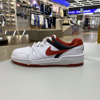 NIKE耐克休闲鞋FULL FORCE LO (GS)低帮大童青少年鞋FV5929-100 D