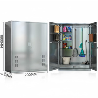 依韵珂对开门清洁柜201不锈钢1800*1200*400mm台