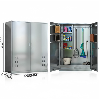 依韵珂对开门清洁柜201不锈钢1800*1200*400mm台