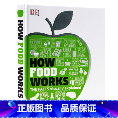 [正版]DK视觉图解百科食物是如何运作的英文原版 How Food Works The Facts Visually