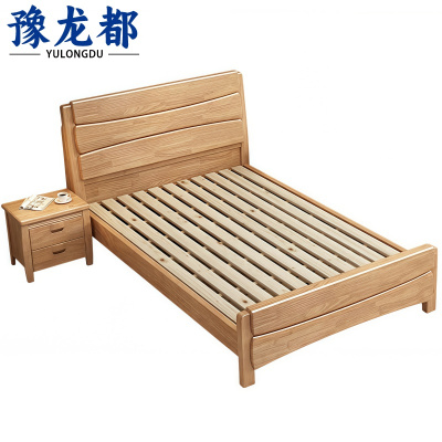 豫龙都 床+床头柜 1.2m 套
