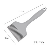 大号一体硅胶刷子餐饮用耐高温烧烤刷硅胶油刷子蛋糕抹油毛刷厨房 9CM