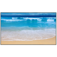 经科JK正背双投窄边框画框幕投影机投影仪软幕幕布150寸16:10