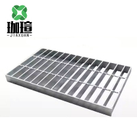 珈瑄 钢格栅镀锌格栅排水沟盖板 排水沟盖板平台踏步板不锈钢楼梯洗车房地格栅 80mm厚 平方米