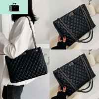 2020高级感质感洋气大容量大包包女ins新款菱格链条百搭单肩斜挎NEW LAKE女斜挎包