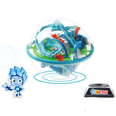 洛克王国螺丝钉玩具魔幻迷宫球299关翼系智力球138关水系儿童成长玩具水星迷宫中级-高阶138关