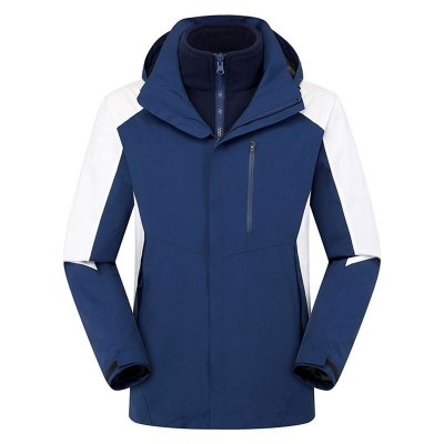 燕舞 YW21WG09CFY2188B 防寒服 男女士冲锋衣 XXS-4XL(单位:件)藏青色 定制品30天发货