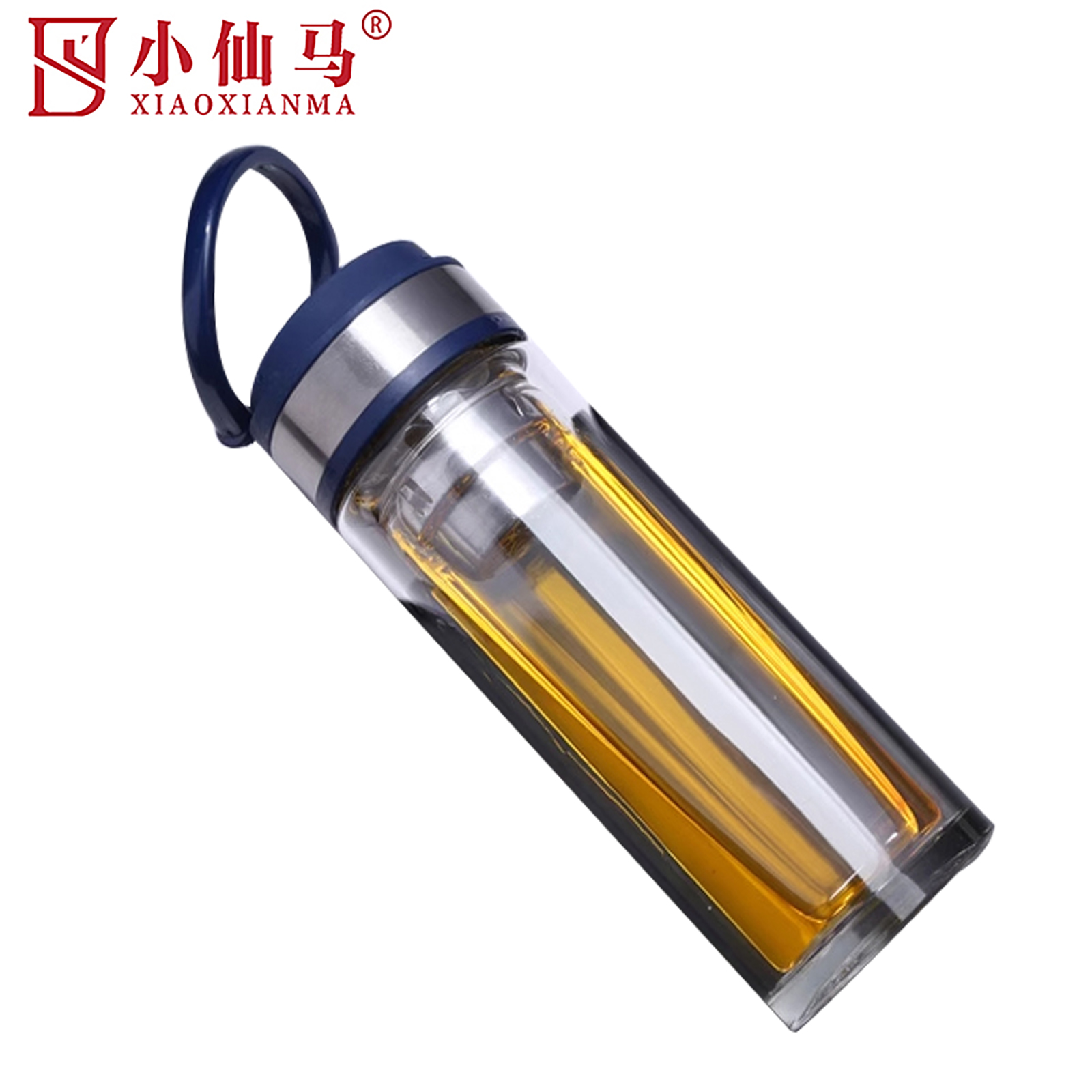 小仙马 双层玻璃杯子 ZY-2206 360ml 个