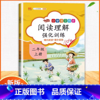 阅读理解强化训练-2上 小学二年级 [正版]2023小学二年级上册数学专项同步训练全套人教版应用题口算题卡天天练100以