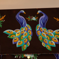 家柏饰(CORATED)加厚床帘强遮光布蚊帐一体式带支架家用卧室1.2双人1.5米1.8m床幔