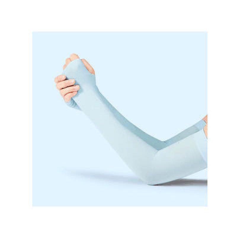 运动男女冰丝袖套防晒袖套户外骑行夏季防晒纯色护袖手套