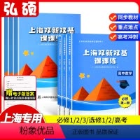 [正版]2024上海双新双基课课练高中数学必修123一二三册选择性必修一二12上海版配套教辅练习高考数学冲刺复习资料上